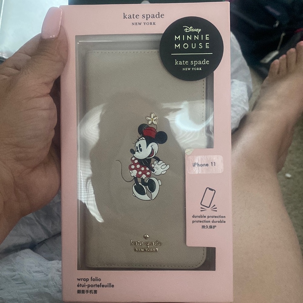 COPY - Kate Spade IPhone 11 wallet case Mini Mouse